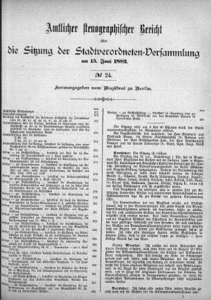 No 24, 15. Juni 1882