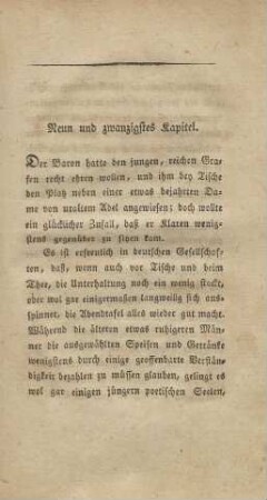 Neun und zwanzigstes Kapitel