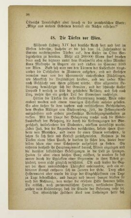 48. Die Türken vor Wien