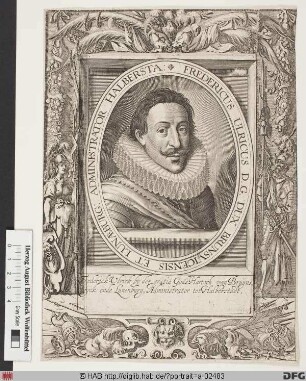 Bildnis Friedrich Ulrich, Herzog zu Braunschweig-Lüneburg-Wolfenbüttel (reg. 1613-34)