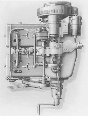 Lastwagen-Motor (Daimler) : Technikgeschichte | Maschinenbau | Verkehrswesen | Autowesen