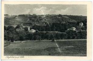 Seußlitz. Blick auf Seußlitz