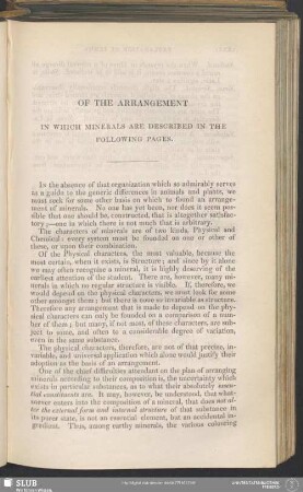 Of The Arrangement In Which Minerals Are Described In The Following Pages