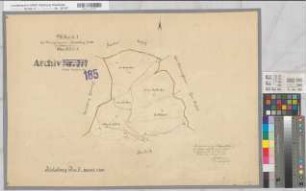 Küstelberg (Medebach), Umlegung Küstelberg, Bl.5 Urkarte I Flur 4