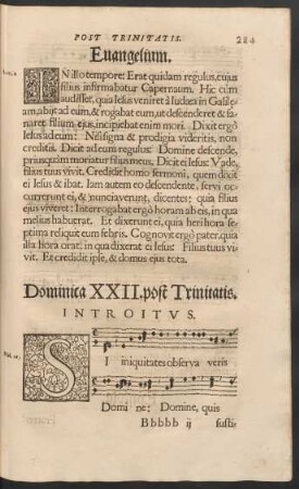 Dominica XXII. post Trinitatis.