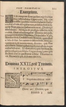 Dominica XXII. post Trinitatis.