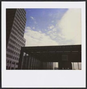 Am Potsdamer Platz in Berlin