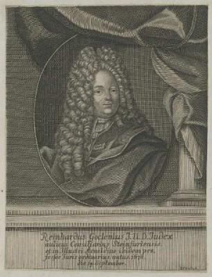Bildnis des Reinhardus Goclenius