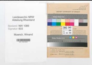 Entnazifizierung Winand Muench , geb. 05.06.1920 (Polizist)