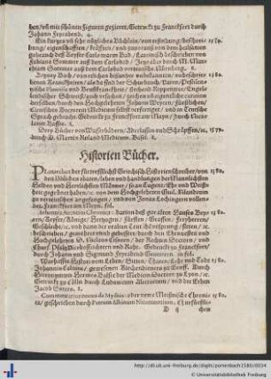 Historien Bücher.