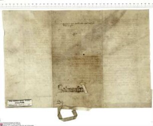 Frowin von Hutten bekundet, dass er zur Aufbesserung (beßeruonge) seiner anderen Lehen eine Urkunde von Friedrich [von Romrod], Abt von Fulda, Dek...