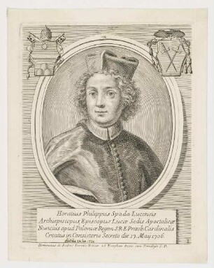Bildnis des Horatius Philippus Spada