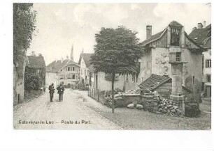 Rue du Port in Estavayer-le-Lac