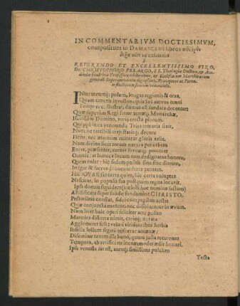 In Commentarium Doctissimum, compositum in Damascensi libros ...