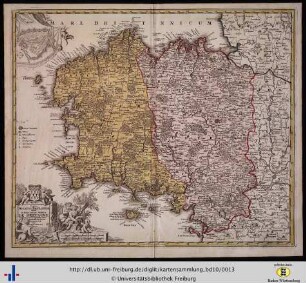 Tabula Ducatus Britanniae Gallis.