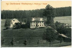 Hirschsprung bei Altenberg. Königliche Oberförsterei