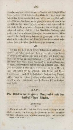 209-215 Die Die Wiedervereinigung Englands mit der katholischen Kirche : Fortsetzung