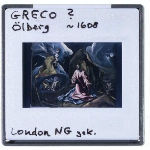 Greco, Die Agonie Christi im Garten Gethsemane