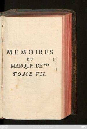 T. 7: Memoires Et Avantures D'Un Homme De Qualité, Qui s'est retiré du monde : Suivant la Copie de Paris