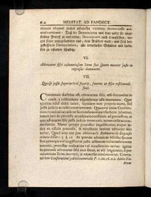614-623, VI - IX; Corollaria