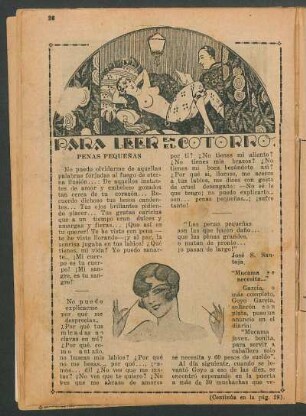 Para leer en el cotorro