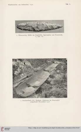 Tafel I-XVIII