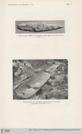 Tafel I-XVIII