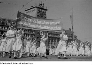 Demonstrationszug - Krankenschwestern