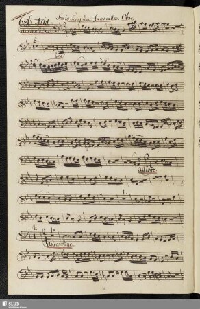 686. Aria: Son io semplice fanciulla / Galuppi, B.