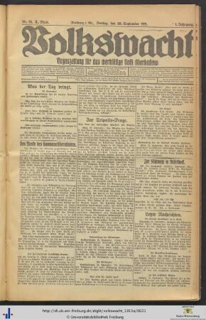 29.09.1911 (I. Blatt)