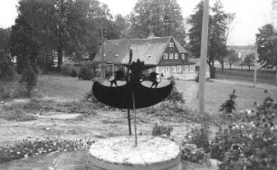 Sohland a. d. Spree-Taubenheim/Spree. Obermühle, Sonnenuhr