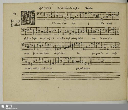 VI. Sermisy, Claudin de: Deus misereatur nostri