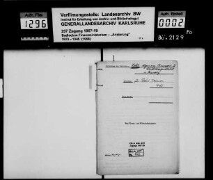 Allgemeine Transport- und Schiffahrtsgesellschaft Kehl Erwerber: Paul Krüner, Internationale Spedition in Kehl