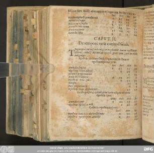 Caput II. De tempore verae coniunctionis.