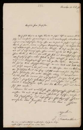 Nr. 30: Brief von Jakob Freudenthal an Paul de Lagarde, Breslau, 31.12.1878