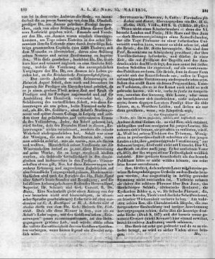 Vorstudien für Leben und Kunst. Hrsg. v. H. G. Hotho. Stuttgart, Tübingen: Cotta 1835