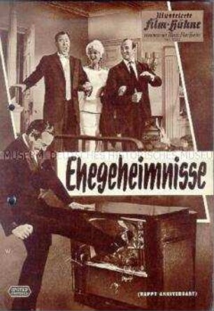 "Illustrierte Film-Bühne" zu dem amerikanischen Spielfilm "Ehegeheimnisse"