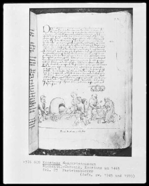Chronik des Konstanzer Konzils — Pastetenbäcker, Folio 23recto