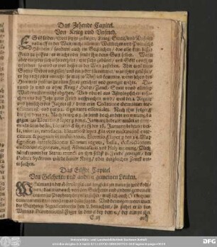 Das Eilffte Capitel Von Gelehrten und andern gemeinen Leuten.