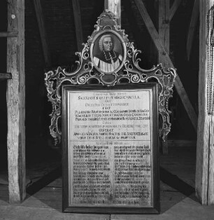 Bildnisepitaph für Kanoniker Johannes Wagner (+ 03.09.1773)