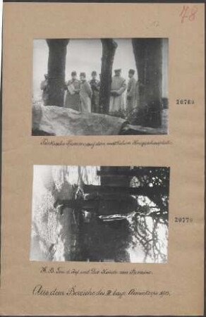 Türkische Prinzen auf dem westlichen Kriegsschauplätzen
