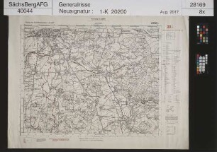 Karte des Sudetenlandes
