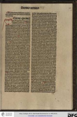Sequitur sermo eiusde de quadruplici adventu domini et specialiter de adventu ad iudicium.