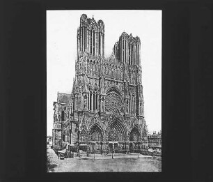 Reims: Kathedrale (außen)