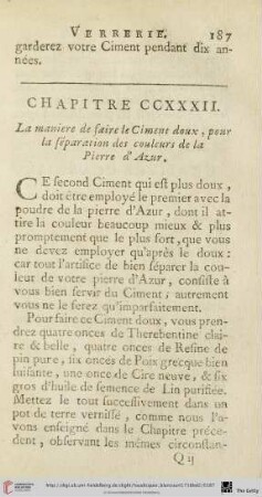 Chapitre CCXXXII