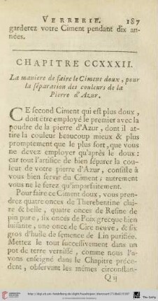 Chapitre CCXXXII