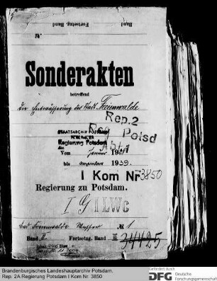 Be- und Entwässerung der Stadt Bad Freienwalde