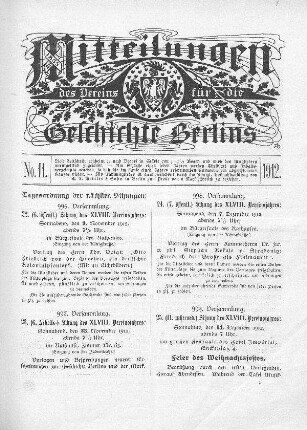1912,11: No. 11