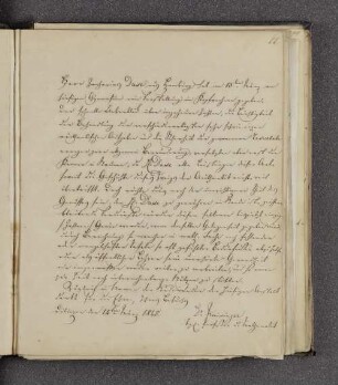 Minsinger. – Dillingen, 14.03.1845