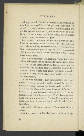 Hundeleben